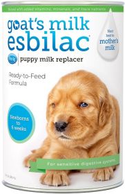 PetAg Goats Milk Esbilac Puppy Milk Replacer Ready to Feed Formula for Sensitive Digestive Systems (44 oz (4 x 11 oz): 44 oz (4 x 11 oz) PetAg Goats Milk Esbilac Puppy Milk Replacer Ready to Feed Formula for Sensitive Digestive Systems)