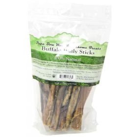 Papa Bow Wow Buffalo Bully Sticks Regular (2 lb (2 x 1 lb): 2 lb (2 x 1 lb) Papa Bow Wow Buffalo Bully Sticks Regular)