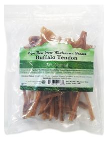 Papa Bow Wow Buffalo Tendon Dog Treats (2.5 lb (5 x 0.5 lb): 2.5 lb (5 x 0.5 lb) Papa Bow Wow Buffalo Tendon Dog Treats)