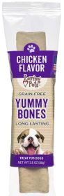 Loving Pets Grain Free Yummy Bones Chicken Flavor Filled Chew (3 count: 3 count Loving Pets Grain Free Yummy Bones Chicken Flavor Filled Chew)