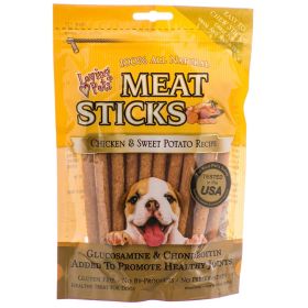 Loving Pets Meat Sticks Chicken and Sweet Potato (144 oz (18 x 8 oz): 144 oz (18 x 8 oz) Loving Pets Meat Sticks Chicken and Sweet Potato)