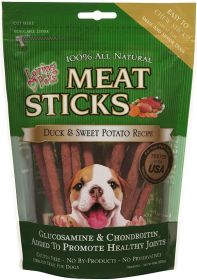 Loving Pets Meat Sticks Duck and Sweet Potato (108 oz (18 x 6 oz): 108 oz (18 x 6 oz) Loving Pets Meat Sticks Duck and Sweet Potato)