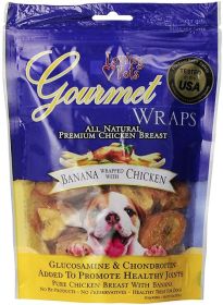 Loving Pets Gourmet Wraps Banana and Chicken (72 oz (12 x 6 oz): 72 oz (12 x 6 oz) Loving Pets Gourmet Wraps Banana and Chicken)