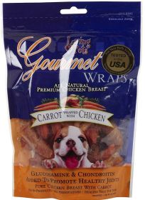 Loving Pets Gourmet Wraps Carrot and Chicken (48 oz (8 x 6 oz): 48 oz (8 x 6 oz) Loving Pets Gourmet Wraps Carrot and Chicken)