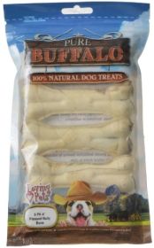 Loving Pets Pure Buffalo Pressed Bully Bones Small (30 count (6 x 5 ct): 30 count (6 x 5 ct) Loving Pets Pure Buffalo Pressed Bully Bones Small)