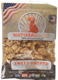 Loving Pets Natural Value Sweet Potato Krisps (60 oz (24 x 2.5 oz): 60 oz (24 x 2.5 oz) Loving Pets Natural Value Sweet Potato Krisps)