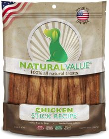 Loving Pets Natural Value Chicken Sticks (42 oz (3 x 14 oz): 42 oz (3 x 14 oz) Loving Pets Natural Value Chicken Sticks)