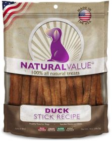 Loving Pets Natural Value Duck Sticks (42 oz (3 x 14 oz): 42 oz (3 x 14 oz) Loving Pets Natural Value Duck Sticks)