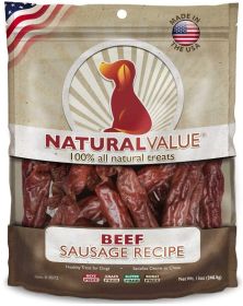 Loving Pets Natural Value Beef Sausages (39 oz (3 x 13 oz): 39 oz (3 x 13 oz) Loving Pets Natural Value Beef Sausages)