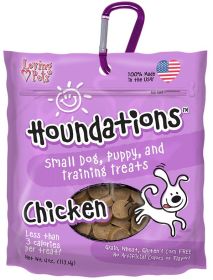 Loving Pets Houndations Training Treats Chicken (24 oz (6 x 4 oz): 24 oz (6 x 4 oz) Loving Pets Houndations Training Treats Chicken)