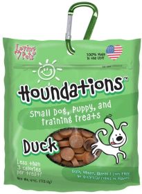 Loving Pets Houndations Training Treats Duck (24 oz (6 x 4 oz): 24 oz (6 x 4 oz) Loving Pets Houndations Training Treats Duck)