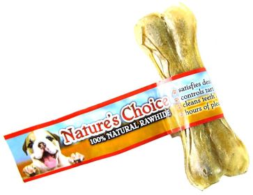 Loving Pets Natures Choice 100% Natural Rawhide Pressed 4.5" Bone Mini (25 count: 25 count Loving Pets Natures Choice 100% Natural Rawhide Pressed 4.5" Bone Mini)