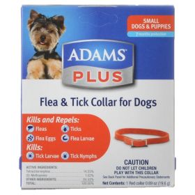 Adams Plus Flea and Tick Collar for Small Dogs (3 count: 3 count Adams Plus Flea and Tick Collar for Small Dogs)