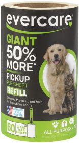 Evercare Giant Extreme Stick Pet Lint Roller Refill (15 count: 15 count Evercare Giant Extreme Stick Pet Lint Roller Refill)