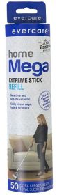 Evercare Mega Cleaning Roller Refill (300 count (6 x 50 ct): 300 count (6 x 50 ct) Evercare Mega Cleaning Roller Refill)