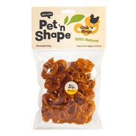 Pet n Shape Chik n Rings Natural Chicken Dog Treats (80 oz (10 x 8 oz): 80 oz (10 x 8 oz) Pet n Shape Chik n Rings Natural Chicken Dog Treats)