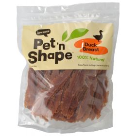 Pet n Shape Duck Breast Fillets (64 oz (4 x 16 oz): 64 oz (4 x 16 oz) Pet n Shape Duck Breast Fillets)