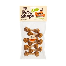 Pet n Shape Duck n Rice Dumbbells Dog Treats (54 oz (18 x 3 oz): 54 oz (18 x 3 oz) Pet n Shape Duck n Rice Dumbbells Dog Treats)