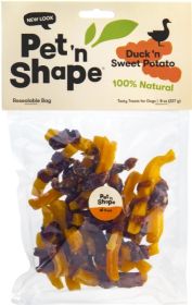 Pet n Shape Duck n Sweet Potato Dog Treats (48 oz (6 x 8 oz): 48 oz (6 x 8 oz) Pet n Shape Duck n Sweet Potato Dog Treats)