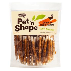 Pet n Shape Duck n Hide Twists Regular (200 count (4 x 50 ct): 200 count (4 x 50 ct) Pet n Shape Duck n Hide Twists Regular)