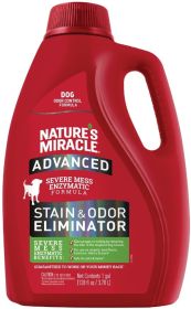 Natures Miracle Advanced Stain and Odor Remover (2 gallon (2 x 1 gal): 2 gallon (2 x 1 gal) Natures Miracle Advanced Stain and Odor Remover)