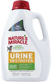 Natures Miracle Urine Destroyer (2 gallon (2 x 1 gal): 2 gallon (2 x 1 gal) Natures Miracle Urine Destroyer)