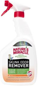 Natures Miracle Skunk Odor Remover Citrus Scent (96 oz (3 x 32 oz): 96 oz (3 x 32 oz) Natures Miracle Skunk Odor Remover Citrus Scent)