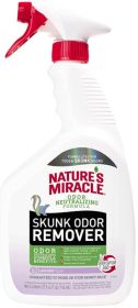 Natures Miracle Skunk Odor Remover Lavender Scent (96 oz (3 x 32 oz): 96 oz (3 x 32 oz) Natures Miracle Skunk Odor Remover Lavender Scent)