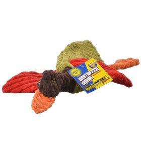 Petsport Tuffsqueaks Plush Unstuffed Goose Dog Toy (4 count: 4 count Petsport Tuffsqueaks Plush Unstuffed Goose Dog Toy)