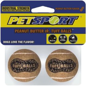 Petsport Jr. Tuff Peanut Butter Balls for Dogs (6 count (3 x 2 ct): 6 count (3 x 2 ct) Petsport Jr. Tuff Peanut Butter Balls for Dogs)