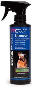 Miracle Care Coat Spray-On Waterless Dog Shampoo (12 oz: 12 oz Miracle Care Coat Spray-On Waterless Dog Shampoo)