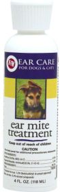 Miracle Care Ear Mite Treatment for Dogs and Cats (24 oz (6 x 4 oz): 24 oz (6 x 4 oz) Miracle Care Ear Mite Treatment for Dogs and Cats)