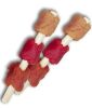 SmartBones Smart Kabobz Triple Meat Rawhide Free Dog Chew