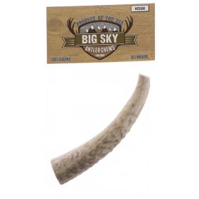 Big Sky Antler Chews for Medium Dogs (6 count: 6 count Big Sky Antler Chews for Medium Dogs)