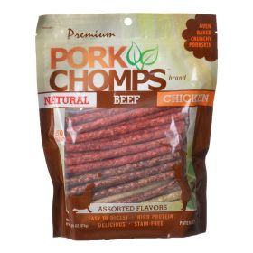 Pork Chomps Premium Assorted Munchy Sticks (400 count (8 x 50 ct): 400 count (8 x 50 ct) Pork Chomps Premium Assorted Munchy Sticks)