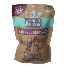 Howls Kitchen Canine Cookies Antioxidant Formula Chicken and Cranberry (200 oz (20 x 10 oz): 200 oz (20 x 10 oz) Howls Kitchen Canine Cookies Antioxidant Formula Chicken and Cranberry)