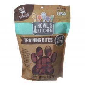 Howls Kitchen Training Bites Beef Flavor (180 oz (15 x 12 oz): 180 oz (15 x 12 oz) Howls Kitchen Training Bites Beef Flavor)