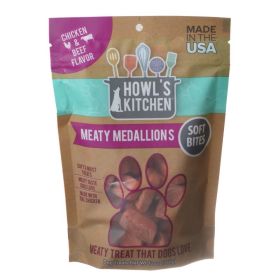 Howls Kitchen Meaty Medallions Chicken and Beef (180 oz (15 x 12 oz): 180 oz (15 x 12 oz) Howls Kitchen Meaty Medallions Chicken and Beef)