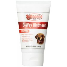 Sulfodene 3-Way Ointment for Dogs (6 oz (3 x 2 oz): 6 oz (3 x 2 oz) Sulfodene 3-Way Ointment for Dogs)