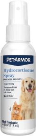 PetArmor Hydrocortisone Spray Quick Relief for Dogs and Cats (24 oz (6 x 4 oz): 24 oz (6 x 4 oz) PetArmor Hydrocortisone Spray Quick Relief for Dogs and Cats)