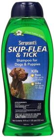 Sergeants Skip-Flea Flea and Tick Shampoo for Dogs Clean Cotton Scent (54 oz (3 x 18 oz): 54 oz (3 x 18 oz) Sergeants Skip-Flea Flea and Tick Shampoo for Dogs Clean Cotton Scent)