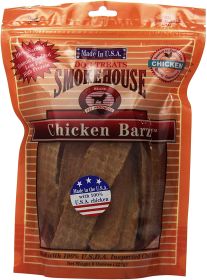 Smokehouse Chicken Barz Dog Treats (40 oz (5 x 8 oz): 40 oz (5 x 8 oz) Smokehouse Chicken Barz Dog Treats)