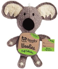 Spunky Pup Woolies Koala Dog Toy (3 count: 3 count Spunky Pup Woolies Koala Dog Toy)