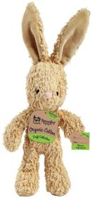 Spunky Pup Organic Cotton Bunny Dog Toy (Large - 3 count: Large - 3 count Spunky Pup Organic Cotton Bunny Dog Toy)