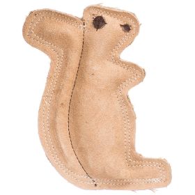 Spot Dura Fused Leather Squirrel Dog Toy (15 count: 15 count Spot Dura Fused Leather Squirrel Dog Toy)