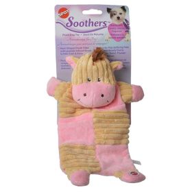 Spot Soothers Crinkle Cow Plush Dog Toy (9 count: 9 count Spot Soothers Crinkle Cow Plush Dog Toy)