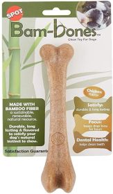 Spot Bambone Chicken Bone Dog Chew Toy Large (1 count: 1 count Spot Bambone Chicken Bone Dog Chew Toy Large)