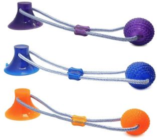 Spot Press and Pull Interactive Dog Toy Assorted Colors (3 count: 3 count Spot Press and Pull Interactive Dog Toy Assorted Colors)