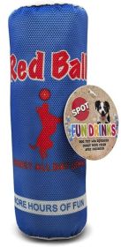 Spot Fun Drink Red Ball Plush Dog Toy (3 count: 3 count Spot Fun Drink Red Ball Plush Dog Toy)