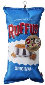 Spot Fun Food Ruffus Chips Plush Dog Toy (5 count: 5 count Spot Fun Food Ruffus Chips Plush Dog Toy)